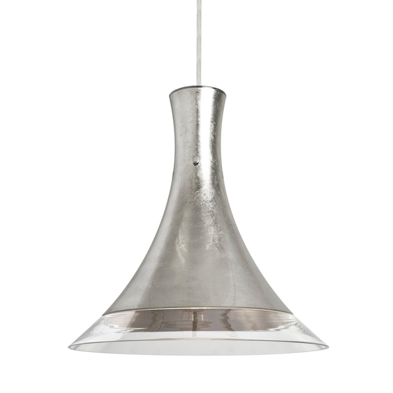 Besa 1JC-RIOSF-SN Rio One Light Pendant Satin Nickel