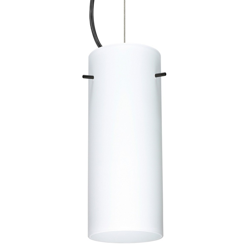 Besa 1KX-412307-BK Besa Stilo 10 Pendant One Light Pendant Black