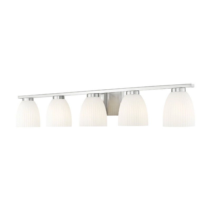 Naya 5-Light Vanity Brushed Nickel