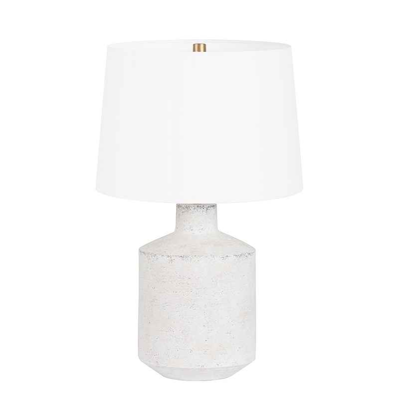 One Light Table Lamp from the Dallas Collection in Patina Brass Finish by Troy Lighting