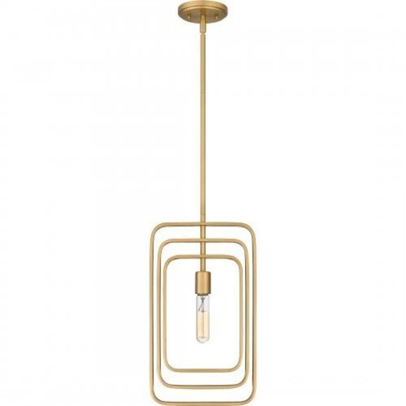 Quoizel PCDPR1510BWS Dupree Mini pendant 1 light brushed weathered b Mini Pendant