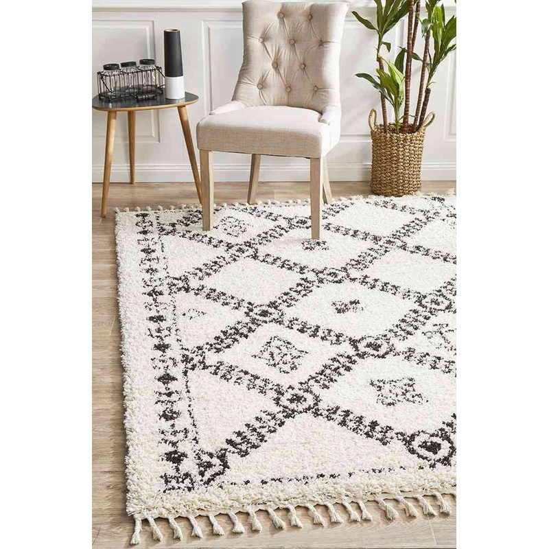 Saffron 33 White by Rug Culture – 230X160CM – RECTANGLE