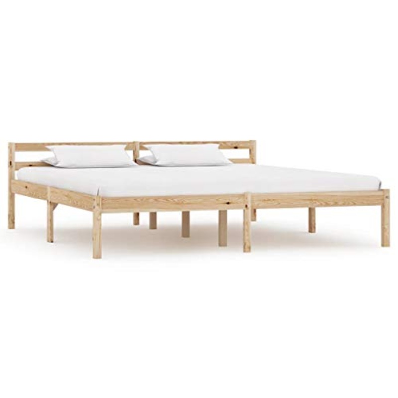 SKM Giroletto in Legno Massello di Pino 180×200 cm (23.58kg)