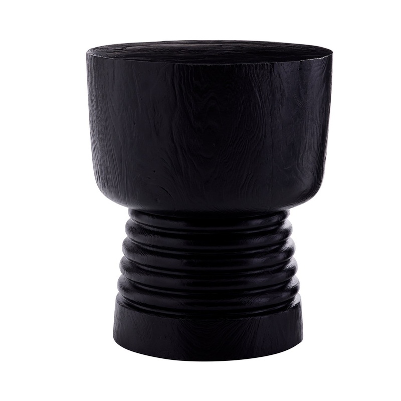 Arteriors 5684 Moana Accent Table Black Burnt