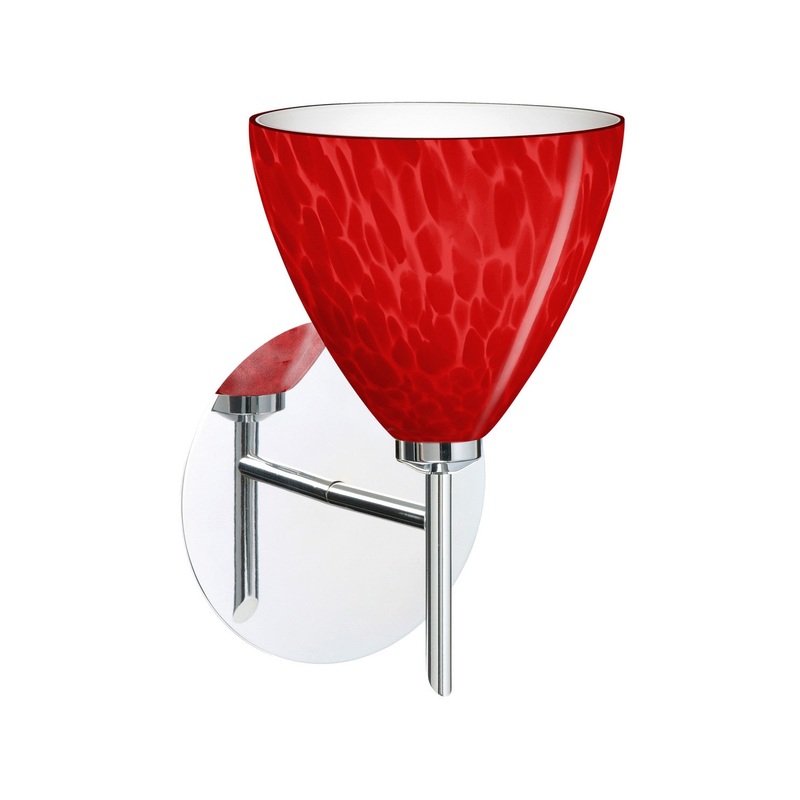 Besa 1SW-1779RC-LED-CR Besa Mia Mini Sconce LED Wall Sconce Chrome