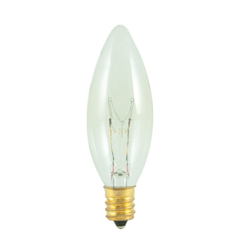 Bulbrite 490115 Torpedo Light Bulb Clear