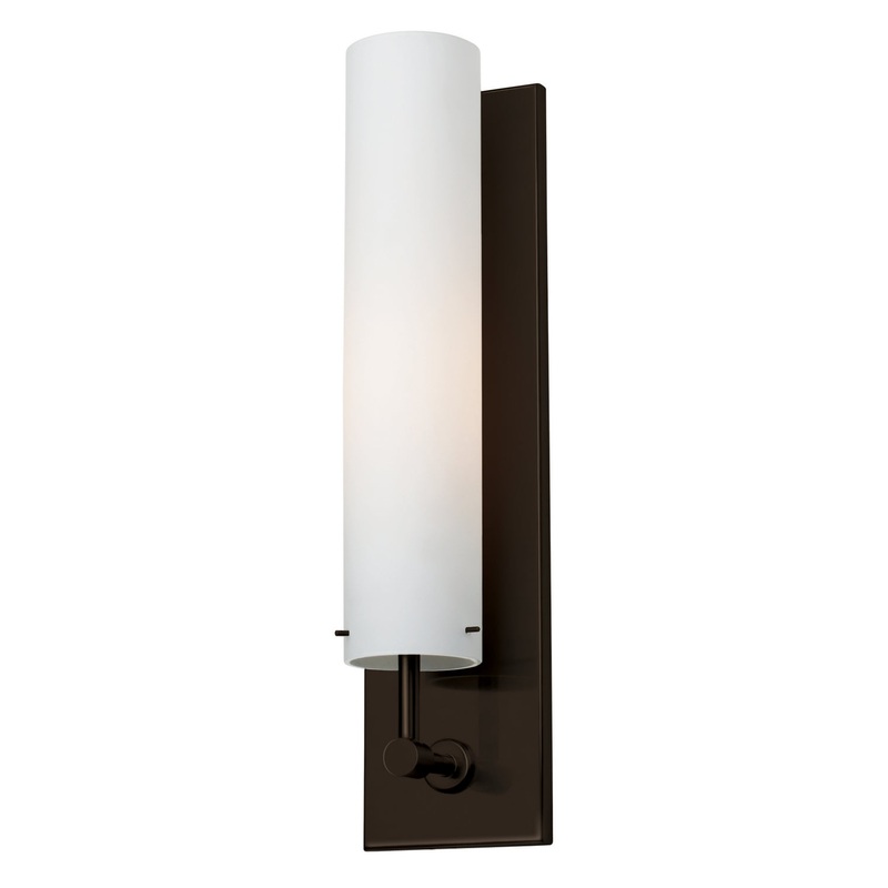 LED Wall Sconce from the Regis Collection in Bronze Finish by Stone Lighting