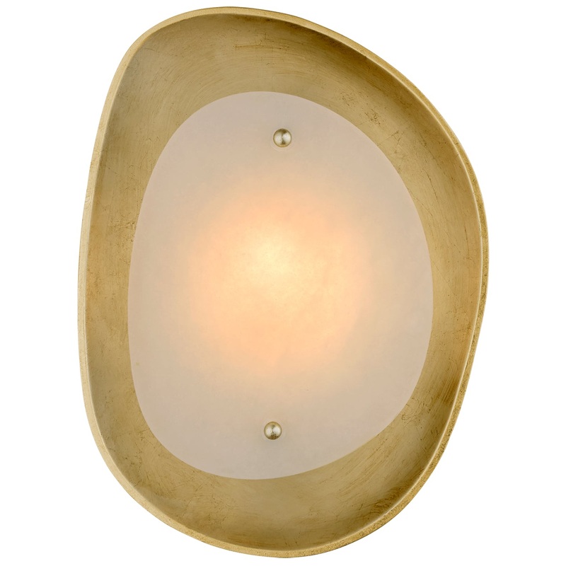 LED Wall Sconce from the Samos Collection in Gild Finish by Visual Comfort Signature