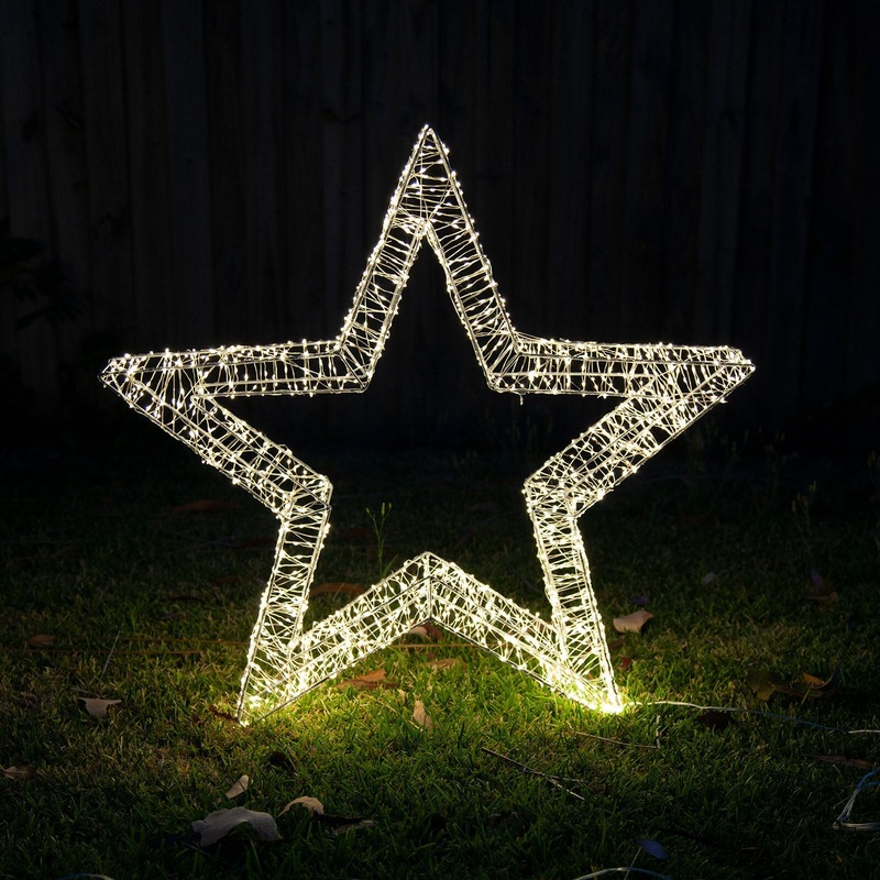 Samland 3d Frame Led Star Warm White For Christmas Decoration – 3DStar_M