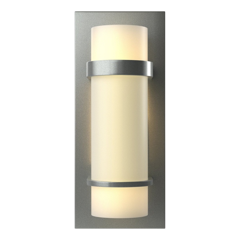 Banded Sconce Vintage Platinum