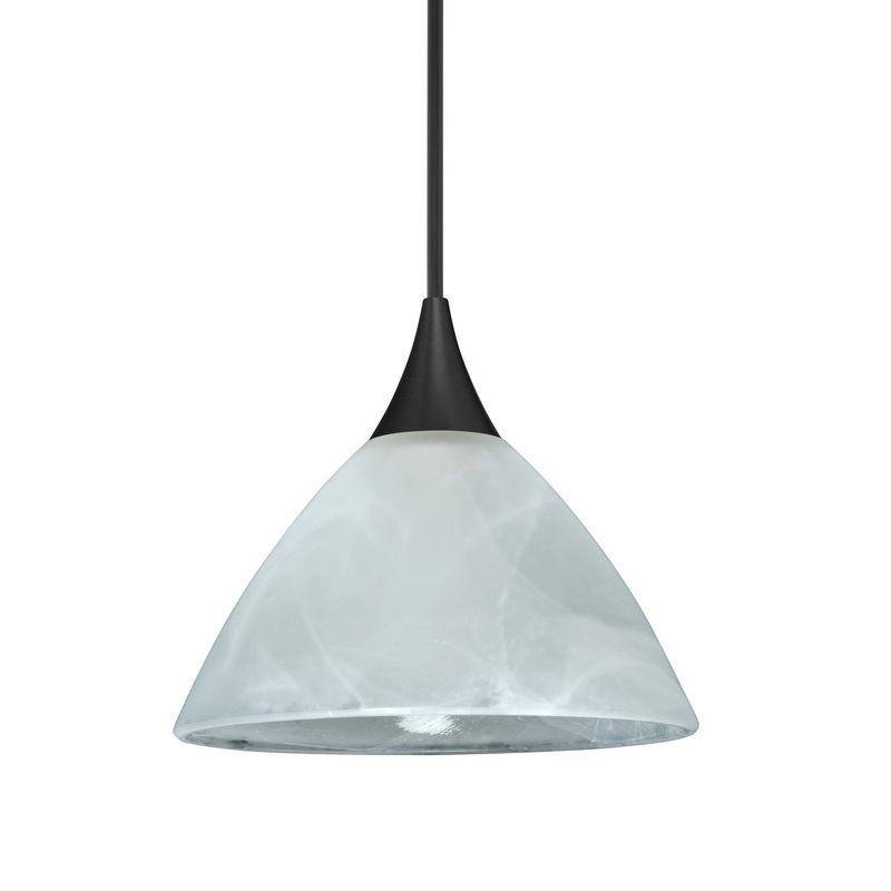 Besa 1XT-174352-BK Besa Domi Pendant One Light Pendant Black