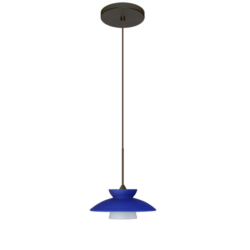Besa 1XT-271823-BR Trilo One Light Pendant Bronze