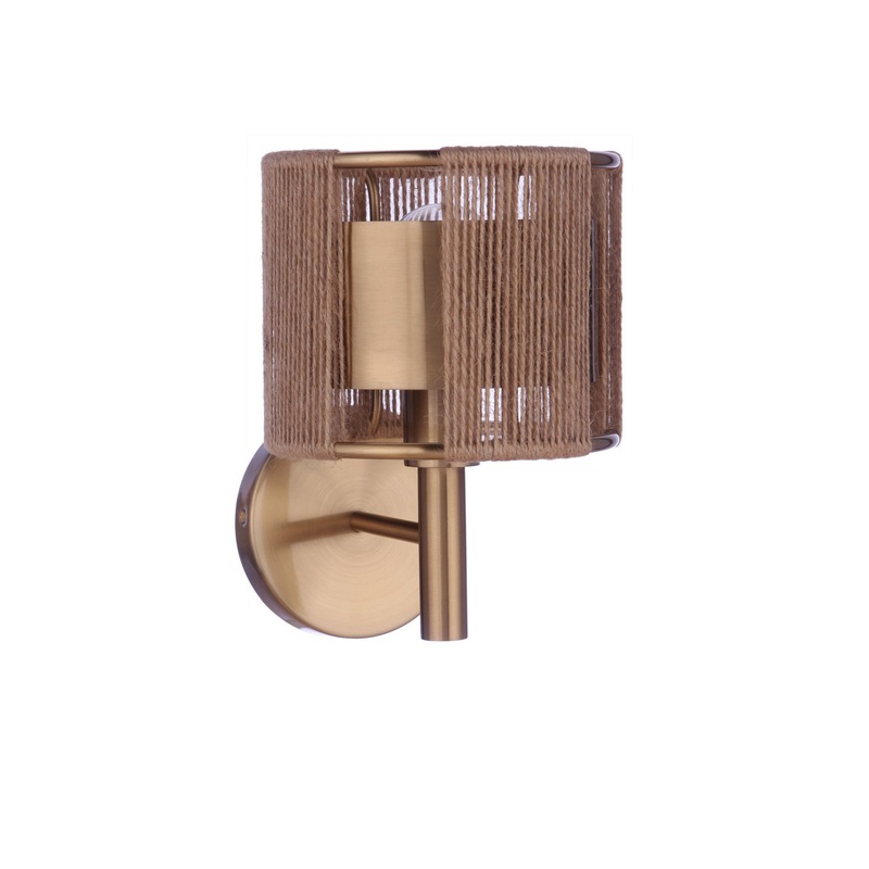 Craftmade 59061-SB Kensey One Light Wall Sconce Satin Brass