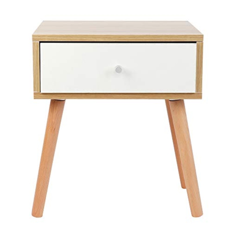 DFGH Comodino Durabile Durable Bedroom Mobili da Comodino con Un Cassetto Cabinet Caset Stoccaggio Organizer