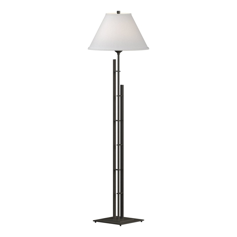 Metra Double Floor Lamp Dark Smoke