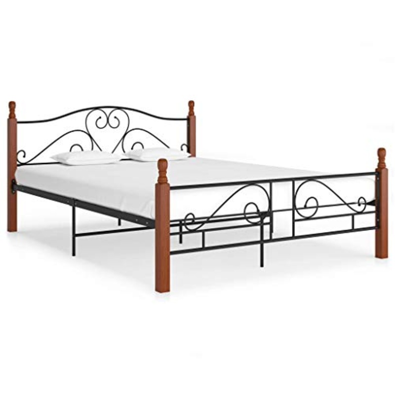 SKM Giroletto Nero in Metallo 160×200 cm (23.5kg)