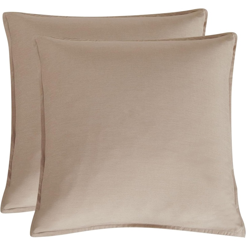 Bamboo Microfibre European Pillowcase x2 (one pair) – Linen