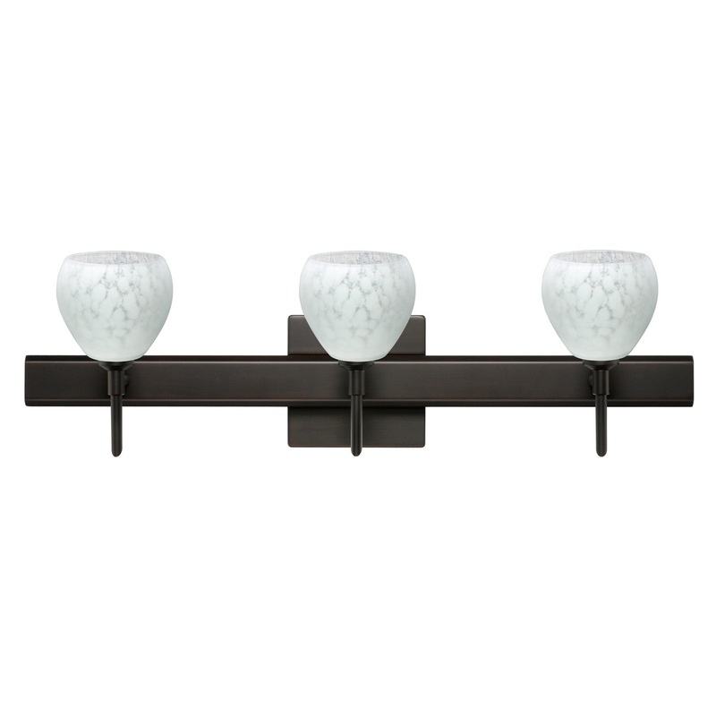 Besa 3SW-560519-BR-SQ Tay Tay Three Light Wall Sconce Bronze