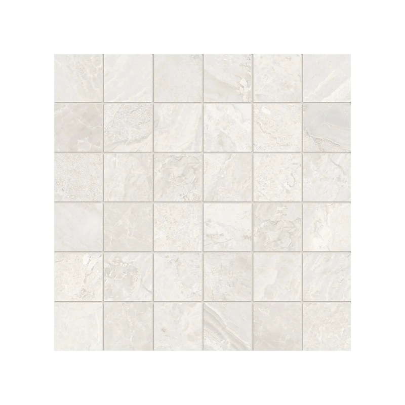 2″ x 2″ Mosaic Lumino Ivory Matte Porcelain Tile 1 Sheet = .96 Sf 2″ x