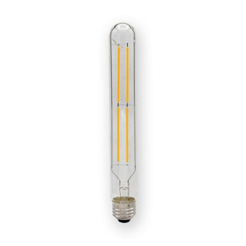 4.0W/T10 Shape, E26 Base, Dimmable Replacement Lamp, Filament Bulb W/ Clear Lens, Input Voltage 120V Ac, 4.0W/400 Lumens, Cri>90, Cct 3000K, 225 Mm LED Miniature Lamp by Emery Allen