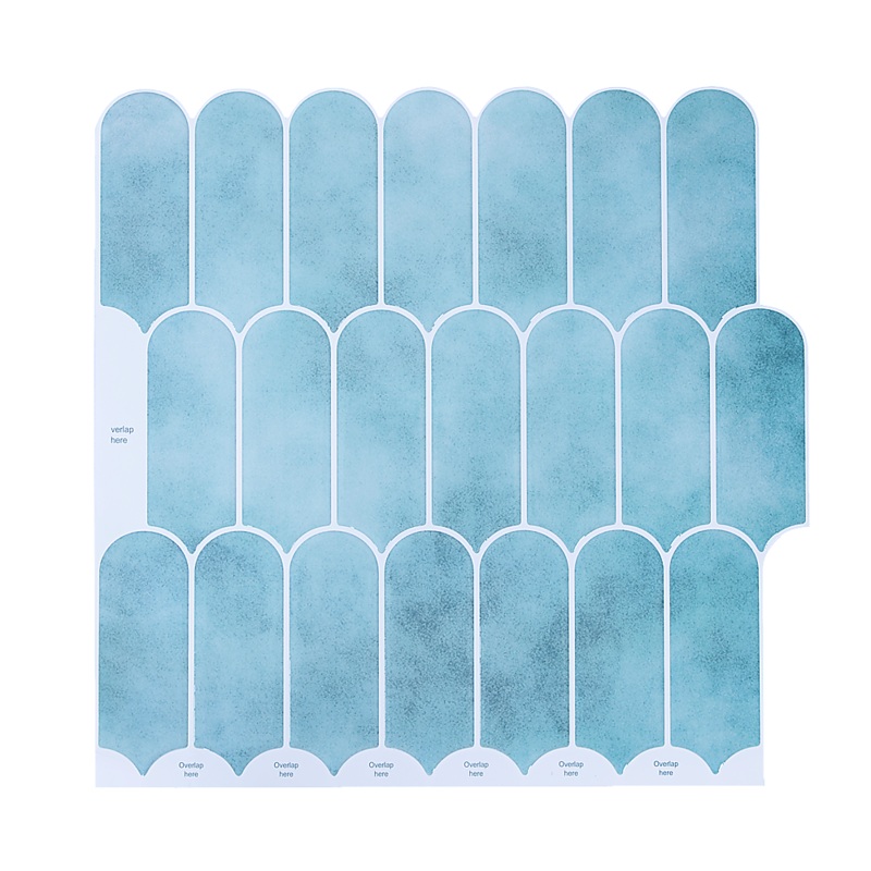 5pcs 3D Wall Stickers Self-adhesive Wallpaper Resistant High Temperature