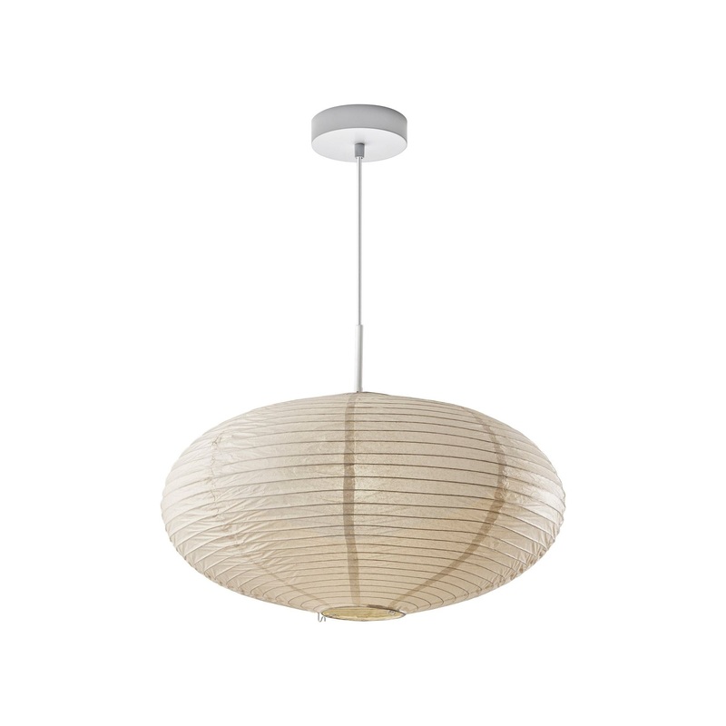 Alana Large Pendant Off-White Paper