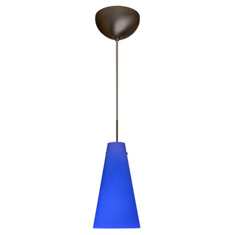 Besa 1JC-4124CM-BR Cierro One Light Pendant Bronze