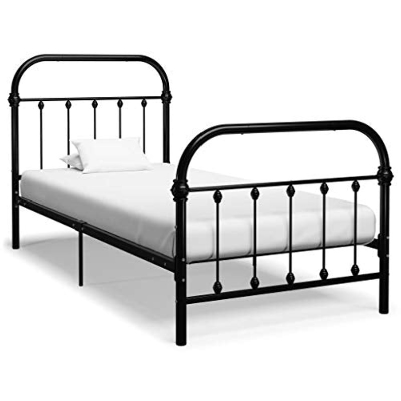 SKM Giroletto Nero in Metallo 100×200 cm (17.6kg)