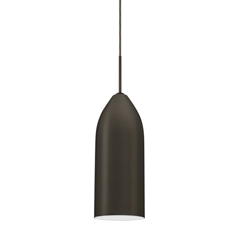 Besa 1JC-LINDWH-LED-BR Lindy One Light Pendant Bronze