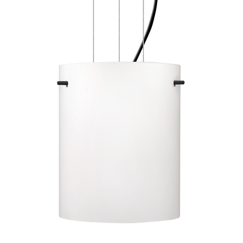 Besa 1KG-400607-BK Besa Tamburo 8 Cable Pendant One Light Pendant Black