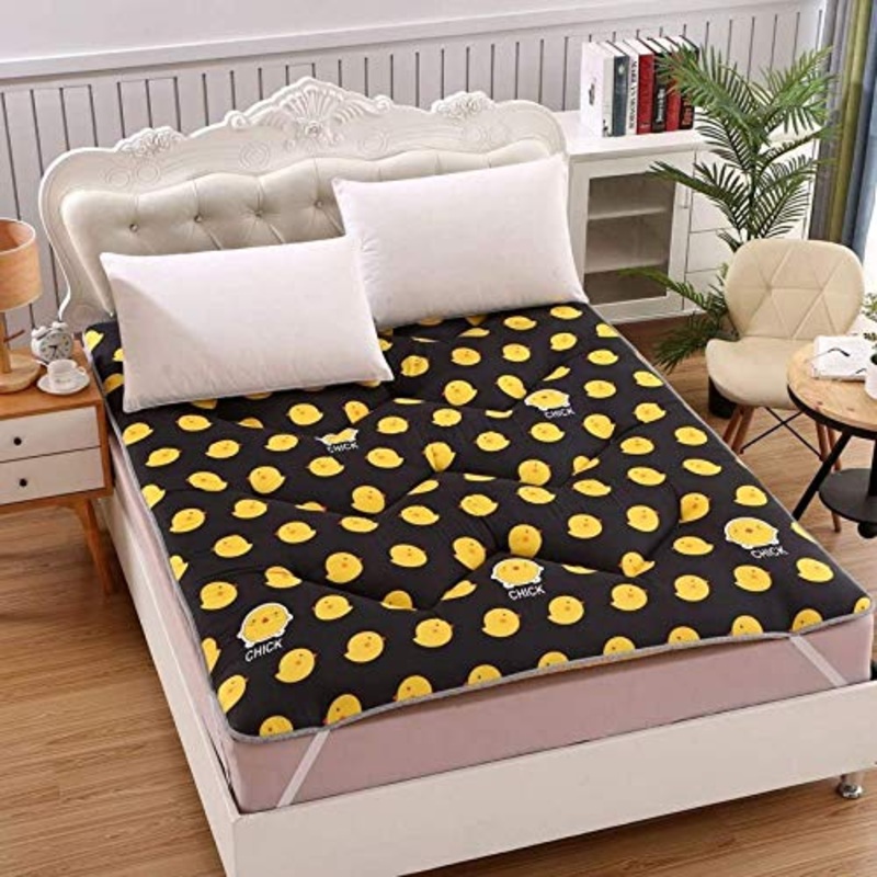 HKX Tappetino Pieghevole, dormitorio Portatile Pranzo in Ufficio Futon Tradizionale Lavabile-C 180x200cm (71×79 Pollici)