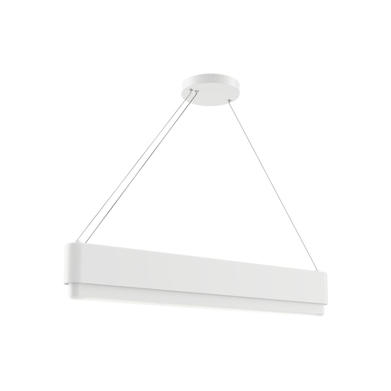 Kichler 84316WH LED Linear Chandelier, White