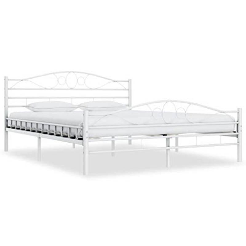 SKM Giroletto Bianco in Metallo 160×200 cm (23.2kg)