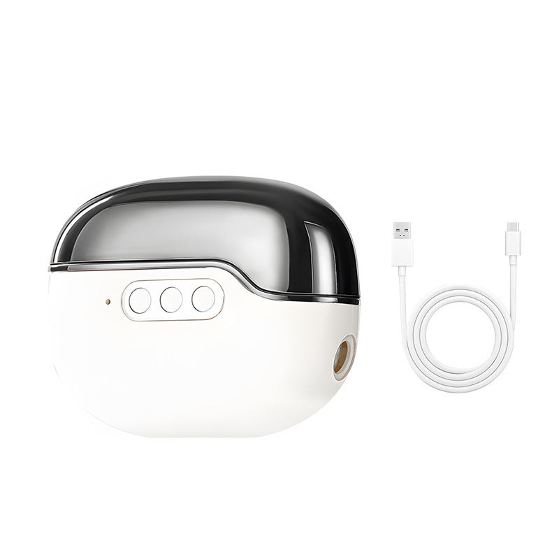 4-in-1 Electric Nail Care Device – Clipper, Grinder, Polisher & UV Sterilizer with Multiple Modes(white)