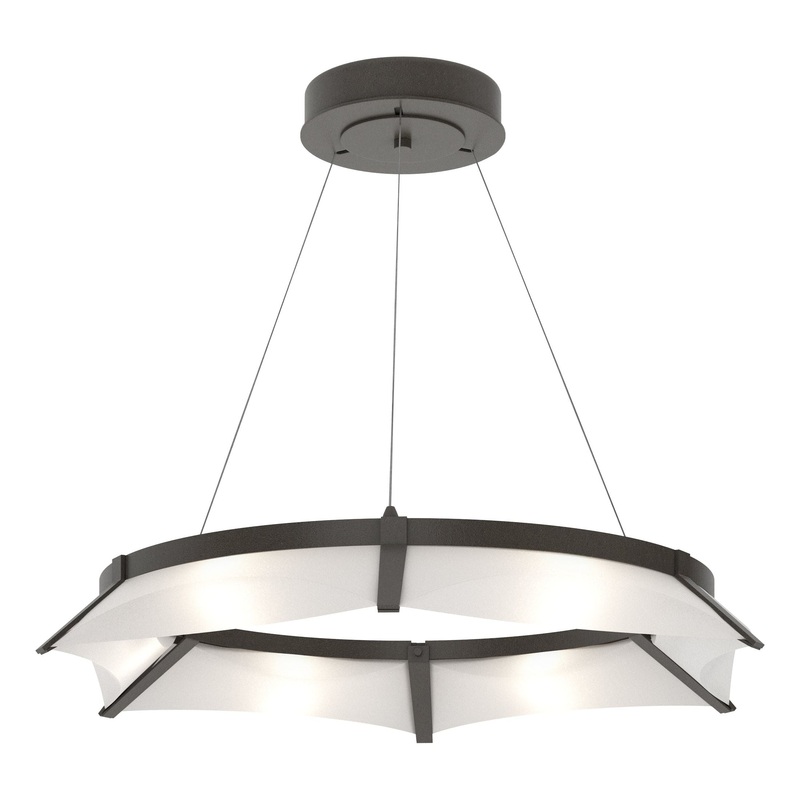 Bento LED Pendant Dark Smoke