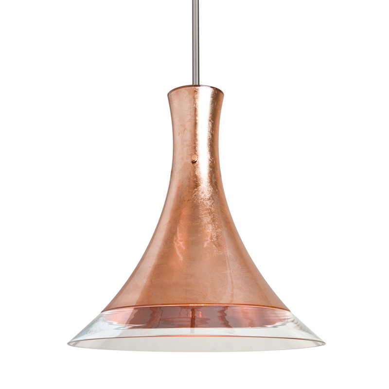 Besa 1TT-RIOCF-SN Rio One Light Pendant Satin Nickel