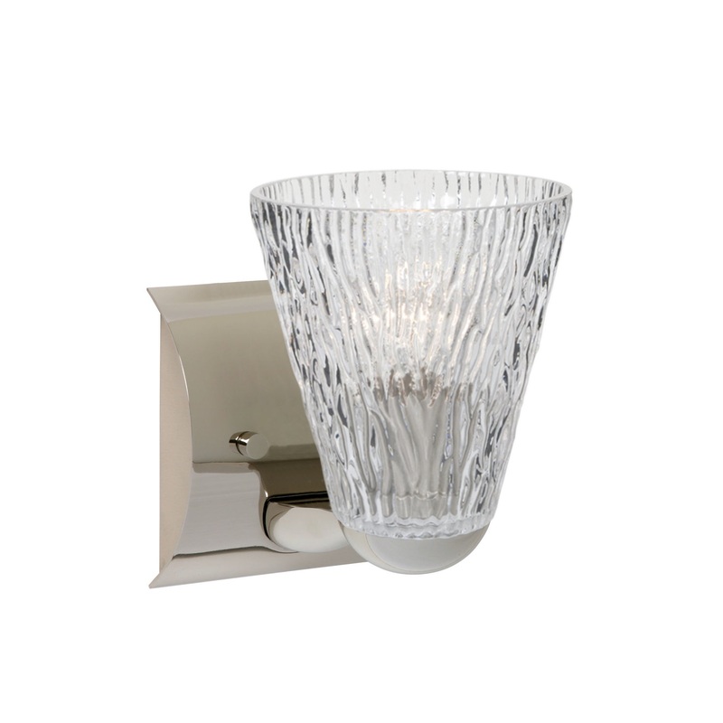 Besa 1WZ-NICO5CL-CR Nico One Light Wall Sconce Chrome