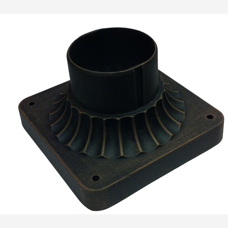 Classico Cement Post Base – Rust