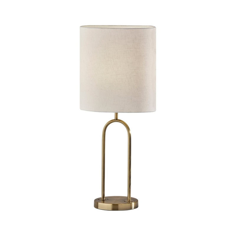 Joey Table Lamp Antique Brass