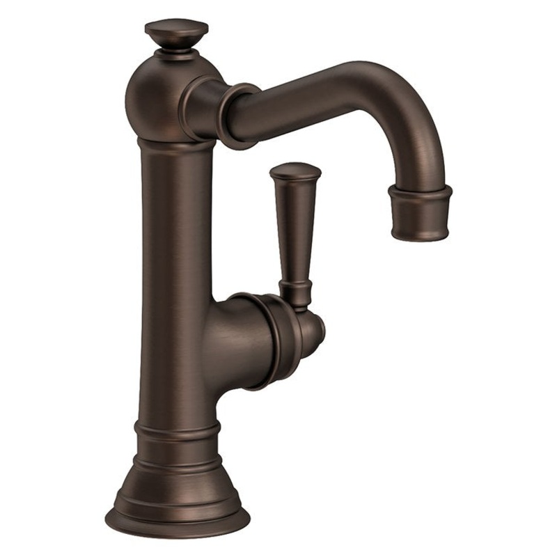 Lavatory Faucet Jacobean 1 Lever ADA English Bronze 1.2 Gallons per Minute Brass Spout Height 5-5/8 Inch