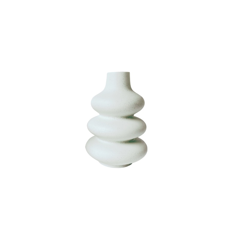 Nordic Bubble Vase – White