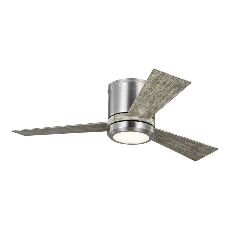 42″Ceiling Fan from the Clarity Collection in Brushed Steel Finish by Generation Lighting.