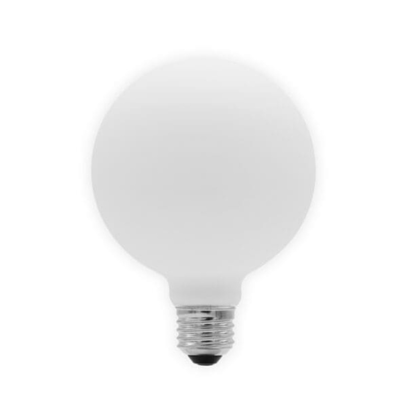 7.0W/ G30 Globe Shape, E26 Base, Warm To Dim Filament Bulb W/ Porcelain White Finish, Input Voltage 120V Ac, 7.0W/520 Lumens, Cri 95.7, Cct 1800-2700K LED Miniature Lamp by Emery Allen