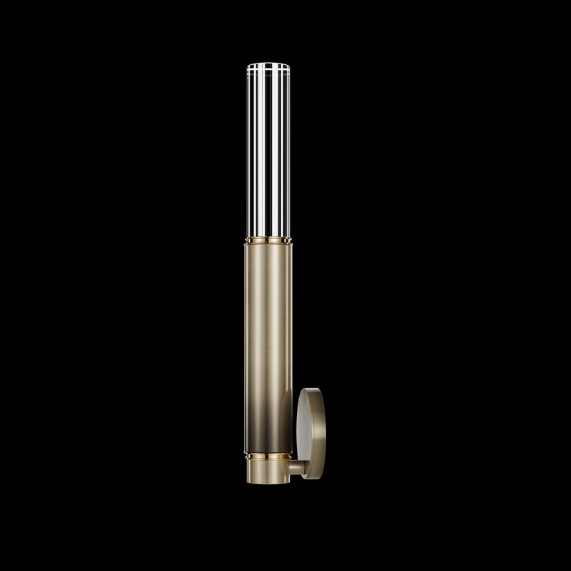 Antonia 21.75″H Sconce Ombre Bronze/Brass/No Skin