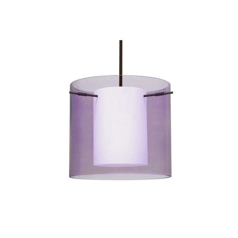 Besa 1TT-A18407-BR Pahu One Light Pendant Bronze