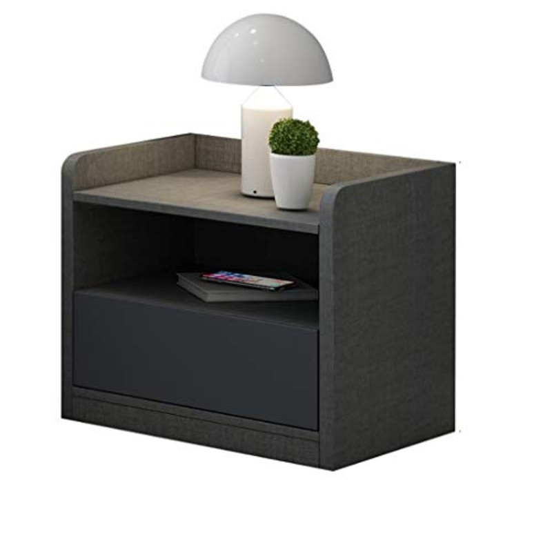 Comodino Comodino con tabelle cassetto Storage-End mobili e Comodino Tavolino for la casa, Camera da Letto, Ufficio, Residenza Universitaria Comodini Letto (Dimensione : B)