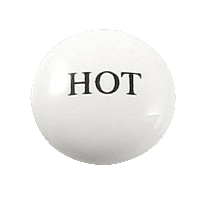 KSHI7611BPLH Hot Porcelain Handle Index Button, White