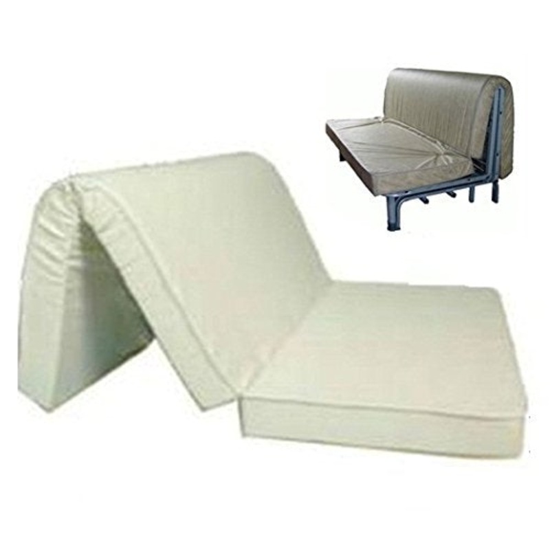 Materasso per Divano Letto PRONTOLETTO 160×190 cm – Dotato di Laccetti di Fissaggio – SFODERABILE