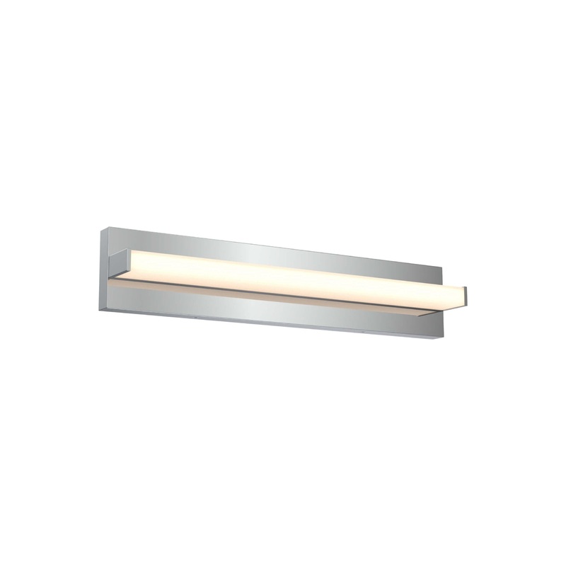24″ Adjustable Linear Vanity Satin Nickel
