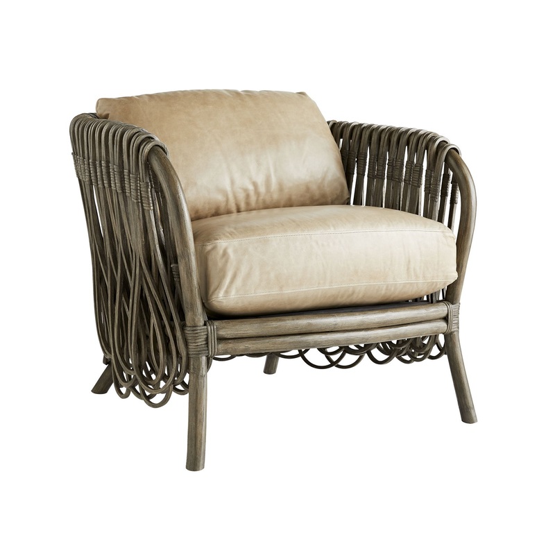 Arteriors 5594 Strata Chair Gray Wash